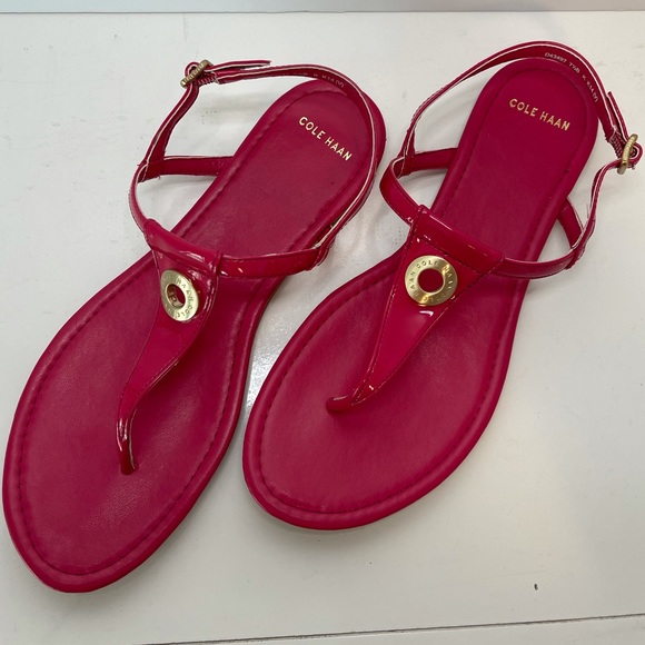 Cole Haan Shoes - Cole Haan Asbury Sandals Bright Pink Women’s Size 7.5